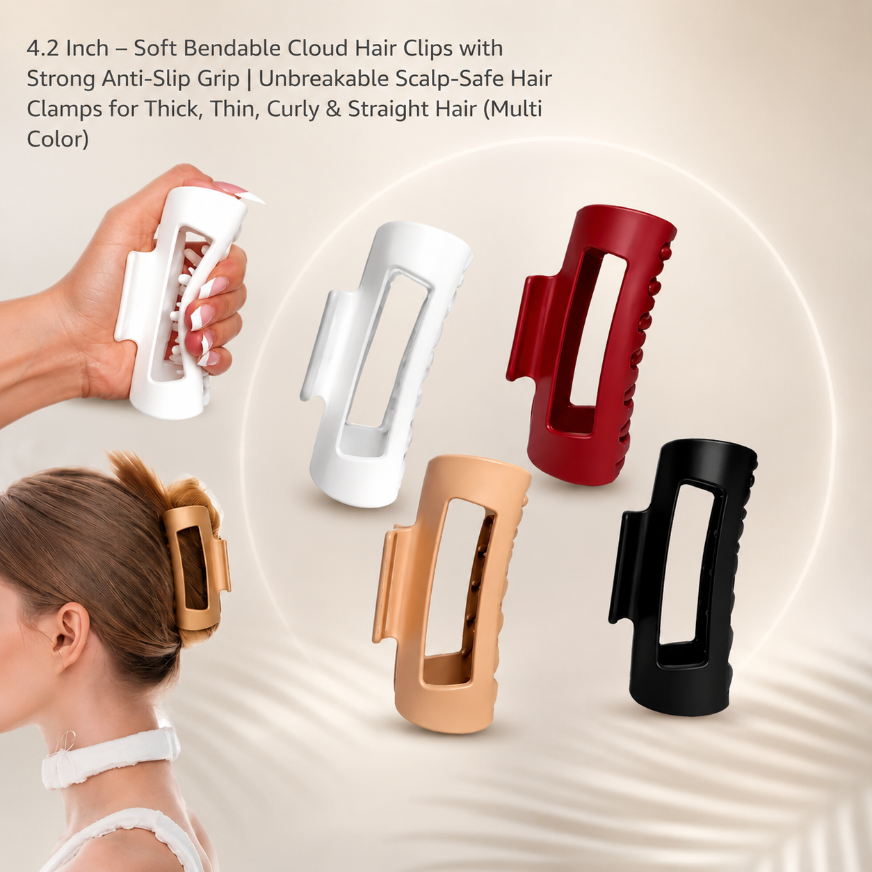 Flexible Hair Clip